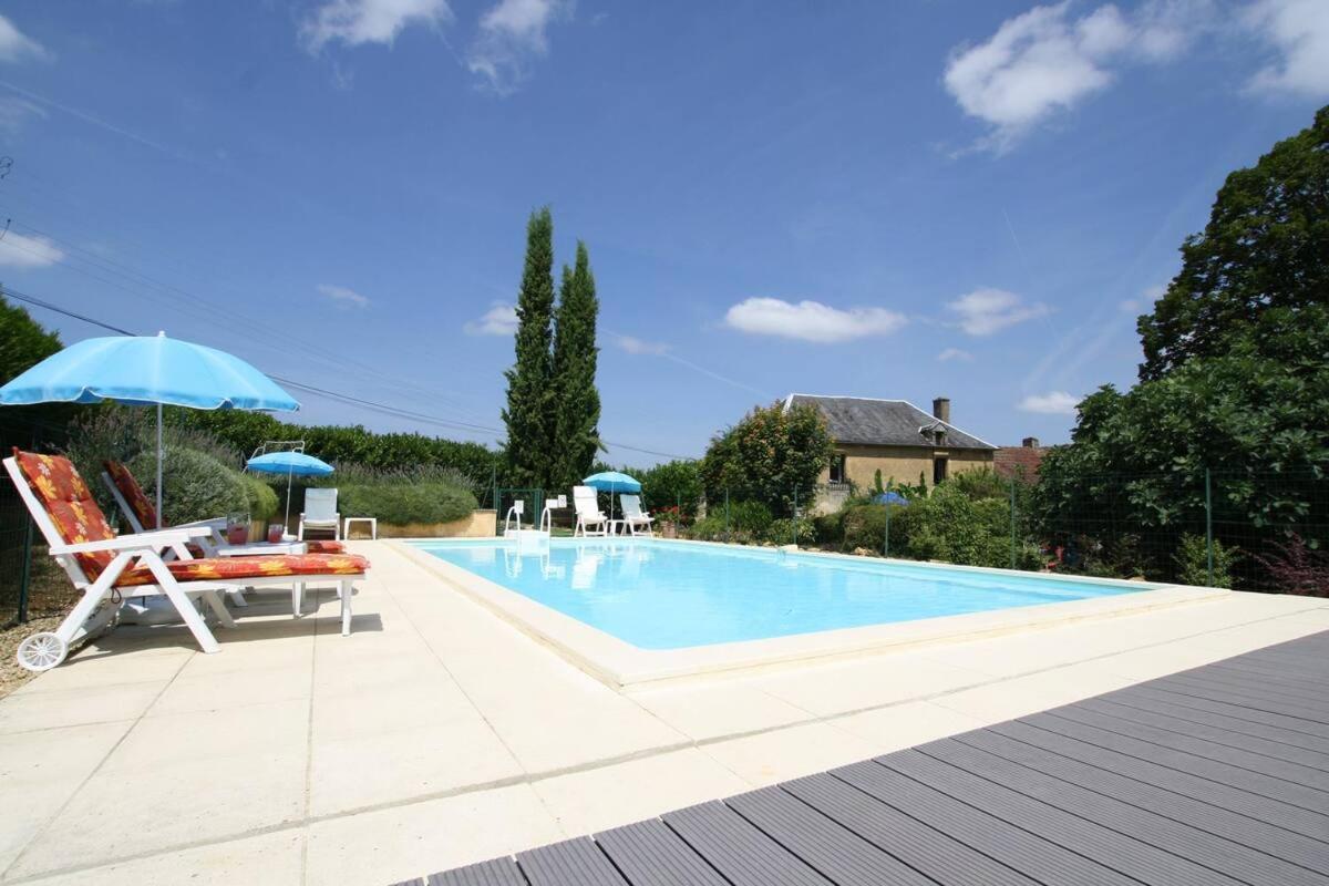 La Vieille Ferme: Superbe Complexe De 3 Gites En Pierre Avec Piscine Au Coeur Du Perigord Noir Saint-Genies 外观 照片