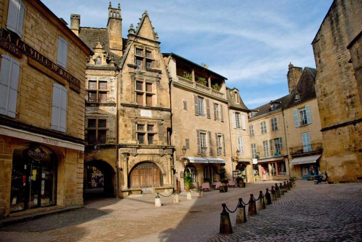 La Vieille Ferme: Superbe Complexe De 3 Gites En Pierre Avec Piscine Au Coeur Du Perigord Noir Saint-Genies 外观 照片