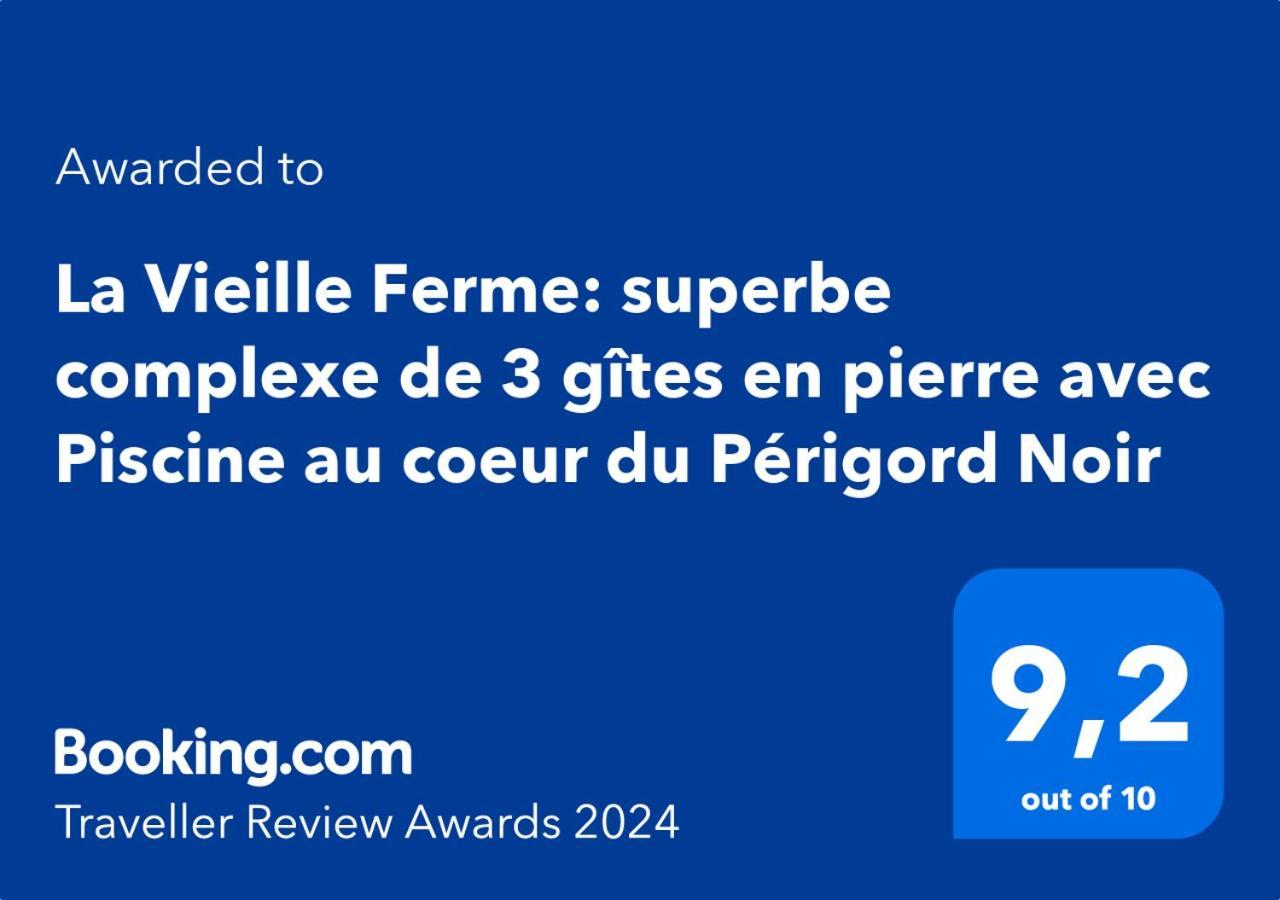 La Vieille Ferme: Superbe Complexe De 3 Gites En Pierre Avec Piscine Au Coeur Du Perigord Noir Saint-Genies 外观 照片
